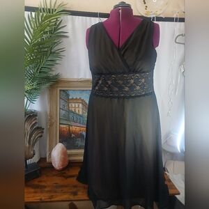 Elegant Black Lace Dress 🖤SIZE 18W